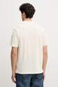 Odzież Calvin Klein Jeans polo męskie bawełniane LV04RF209G beżowy