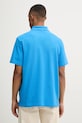 Odzież Calvin Klein Jeans polo męskie bawełniane LV04RF209G niebieski