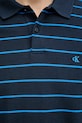 Calvin Klein Jeans polo pentru bărbați, din bumbac LV04RF216G albastru