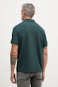 Ρούχα Calvin Klein Jeans πόλο Ανδρικό με βαμβάκι LV04RF205G πράσινο
