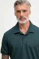Calvin Klein Jeans πόλο Ανδρικό με βαμβάκι πράσινο LV04RF205G