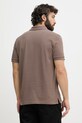 Oblečení Calvin Klein Jeans polo pánské bavlněné LV04RF215G hnědá