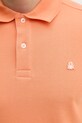 United Colors of Benetton polo bawełniane 3089J3179. pomarańczowy