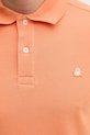 United Colors of Benetton polo bawełniane 3089J3179. pomarańczowy