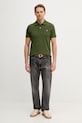 United Colors of Benetton polo bawełniane 3089J3179. zielony SS26
