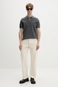 Marc O'Polo polo da uomo in cotone 5000012660 grigio SS26