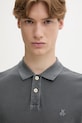 Marc O'Polo polo da uomo in cotone grigio 5000012660