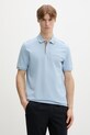Marc O'Polo polo tričko pánske bavlnené modrá 5000012673