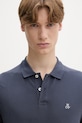 Marc O'Polo polo męski bawełniany niebieski 5000012674