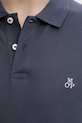 Marc O'Polo polo męski bawełniany 5000012674 niebieski