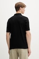 Odzież Marc O'Polo polo męskie z dodatkiem lnu 5000012676 czarny