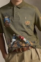 Polo Ralph Lauren поло мужское из хлопка зелёный 710B13509