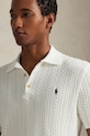 Polo Ralph Lauren polo bawełniane biały 710B13893