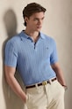 Odzież Polo Ralph Lauren polo bawełniane 710B13893 niebieski