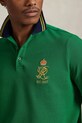 Polo Ralph Lauren polo bawełniane zielony 710B14507