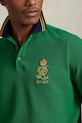 Polo Ralph Lauren polo bawełniane zielony 710B14507