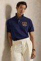 Polo Ralph Lauren поло мужское из хлопка тёмно-синий 710B13534