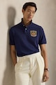 Polo Ralph Lauren polo tričko pánske bavlnené tmavomodrá 710B13534