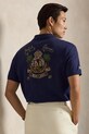 Polo Ralph Lauren поло мужское из хлопка 710B13534 тёмно-синий SS26