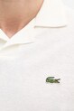 Lacoste polo z dodatkiem lnu PH2449 beżowy