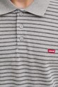 Levi's polo bawełniane LEVIS HM POLO 35883.0345 szary