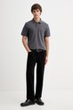 Levi's polo bawełniane LEVIS HM POLO 35883.0352 szary SS26