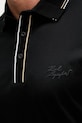Karl Lagerfeld polo męskie bawełniane 562200.745002 czarny
