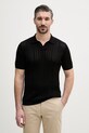 Karl Lagerfeld polo pentru bărbați, din bumbac negru 562304.655016
