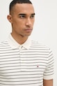 Tommy Hilfiger polo męskie beżowy MW0MW17771..