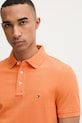 Tommy Hilfiger polo męskie MW0MW17771.. pomarańczowy
