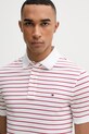 Tommy Hilfiger polo tričko pánske červená MW0MW17771..