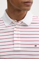 Tommy Hilfiger polo tričko pánske MW0MW17771.. červená