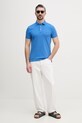 Tommy Hilfiger polo da uomo MW0MW17771.. blu SS26