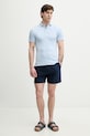 Tommy Hilfiger polo bărbătesc din bumbac MW0MW43144 albastru SS26