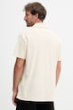 Oblečení Tommy Hilfiger polo pánské s bavlnou SUMMER MW0MW42773 béžová