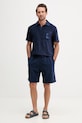 Tommy Hilfiger polo pánské s bavlnou SUMMER MW0MW42773 námořnická modř SS26