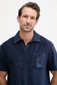 Tommy Hilfiger polo pánské s bavlnou SUMMER námořnická modř MW0MW42773