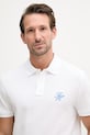 Tommy Hilfiger polo pánské bavlněné SUMMER bílá MW0MW43046