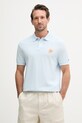 Tommy Hilfiger polo pánské bavlněné SUMMER modrá MW0MW43046