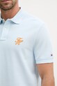 Tommy Hilfiger polo pánské bavlněné SUMMER MW0MW43046 modrá