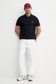 Tommy Hilfiger polo pánské bavlněné SUMMER MW0MW43046 námořnická modř SS26