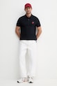 Tommy Hilfiger polo pánské bavlněné SUMMER MW0MW43046 námořnická modř SS26