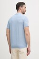 Odzież U.S. Polo Assn. polo męskie bawełniane COMBED SS MUP3709 niebieski