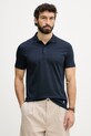 U.S. Polo Assn. polo tričko pánske bavlnené PREMIUM SUPIMA tmavomodrá MUP4598