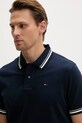 Tommy Jeans polo tričko pánske bavlnené tmavomodrá DM0DM22700