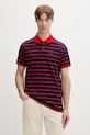 Tommy Jeans polo męskie bawełniane granatowy DM0DM22708