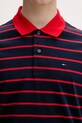 Tommy Jeans polo męskie bawełniane DM0DM22708 granatowy