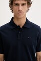 Tommy Jeans polo męskie bawełniane granatowy DM0DM22711