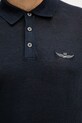 Aeronautica Militare polo lniane MA1625UL00935 granatowy