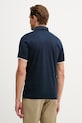 Odzież Aeronautica Militare polo męskie bawełniane PO1907UJ00682 granatowy